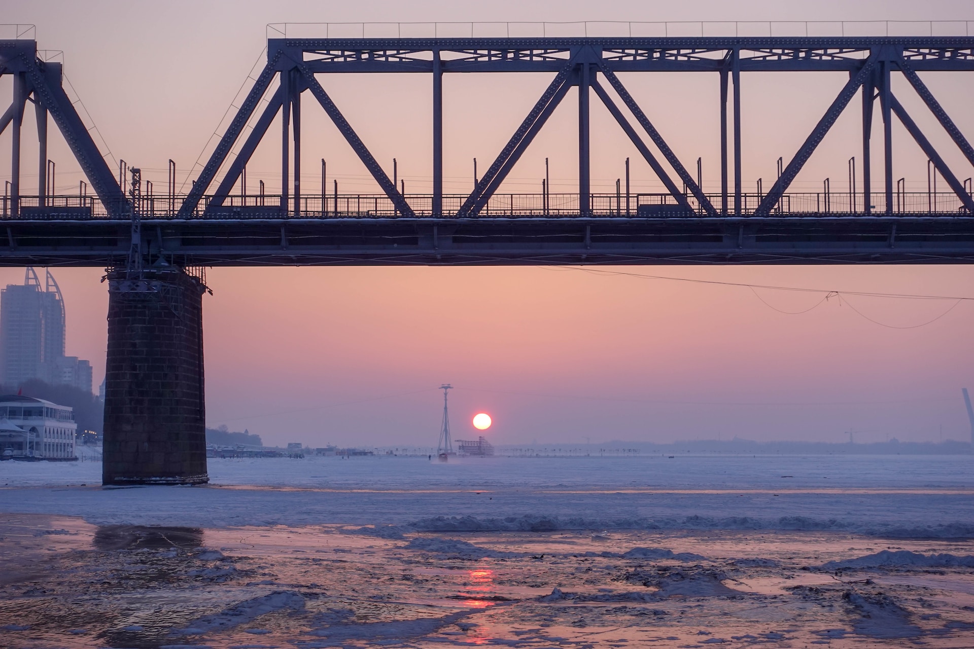 Winter scenery in Harbin