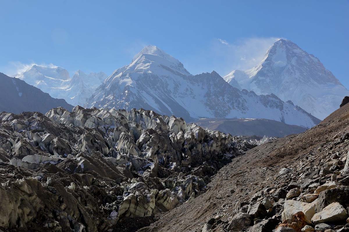 K2 seen from the north