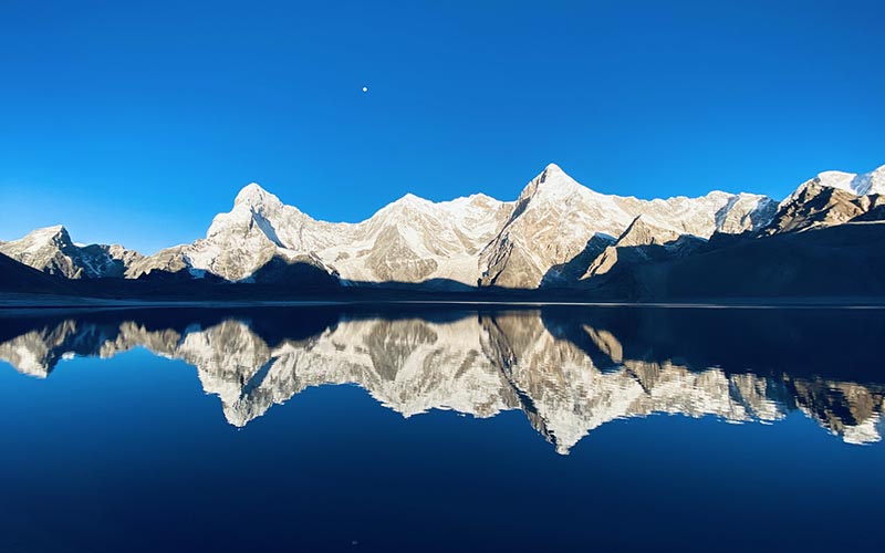 Shishapangma mountain landscape