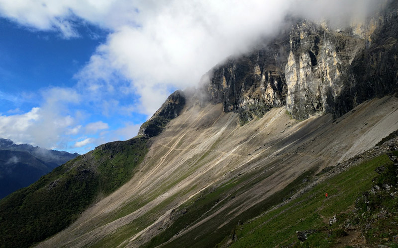 Daocheng Yading mountain landscape